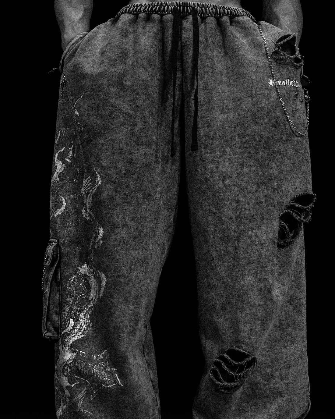 Deathwish Luxury Tarnished Uncuffed Cargos [VINTAGE]