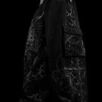 Draconian Metallic Uncuffed Cargos [DARKNESS]