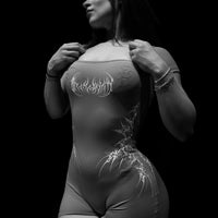 Women's Void Tech™ Nocturne's Kiss Bodysuit [SILVER]