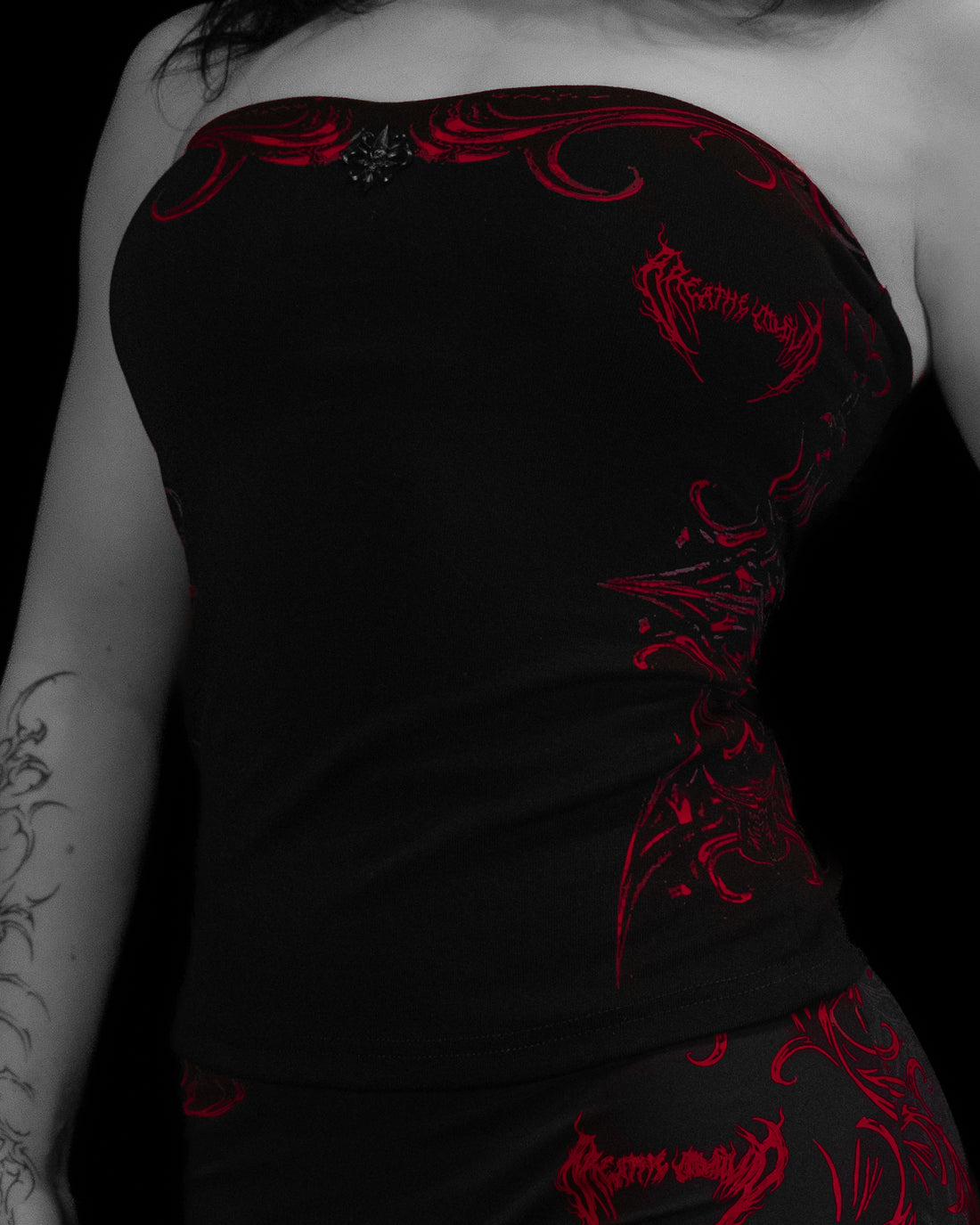 Women's Celestia Full Length Tube Top [NIGHTMARE]