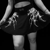 Women's Black Widow Athletic Skirt [VOID BLACK]