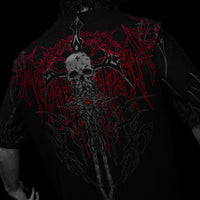 Bone Splitter Oversized T-shirt [NIGHTMARE]
