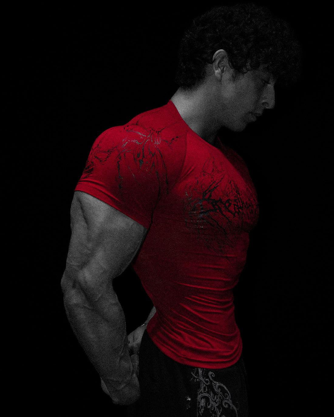 Void Tech™ Shadows of Death Compression [CRIMSON RED]