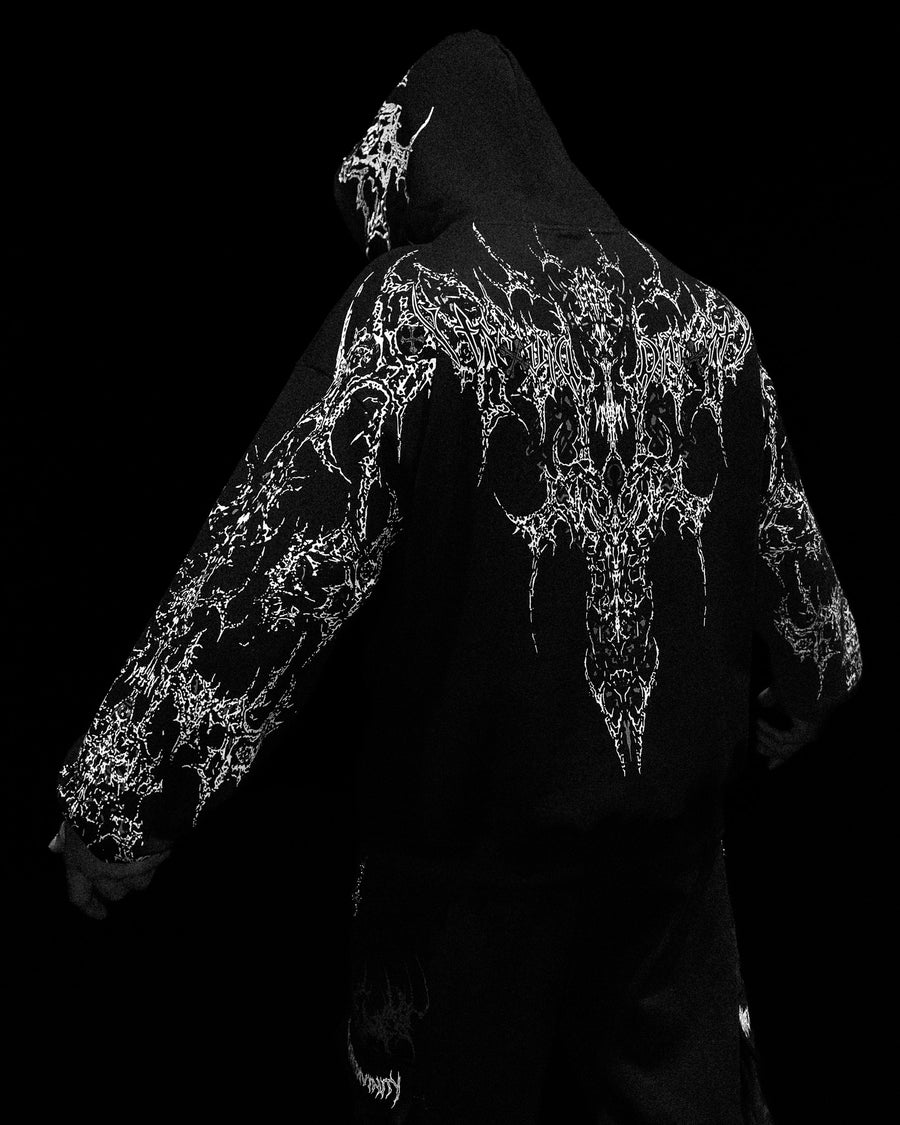 Cathedral Oversized pullover hoodie [MIDNIGHT]