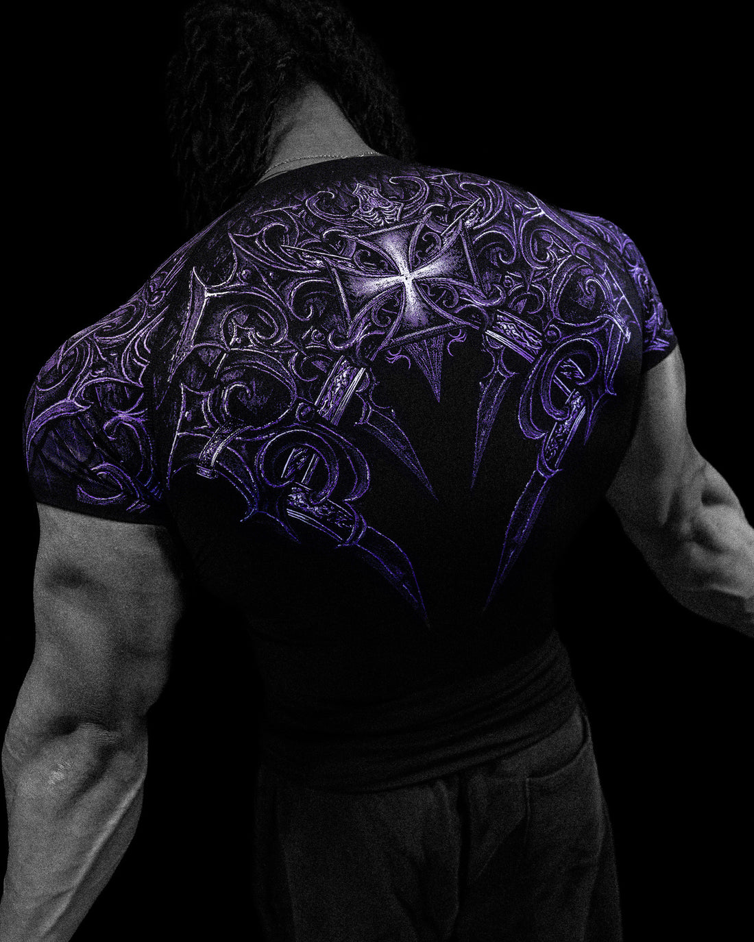 Void Tech™ Armored Short Sleeve Compression [AMETHYST]