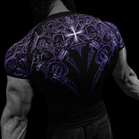 Void Tech™ Armored Short Sleeve Compression [AMETHYST]