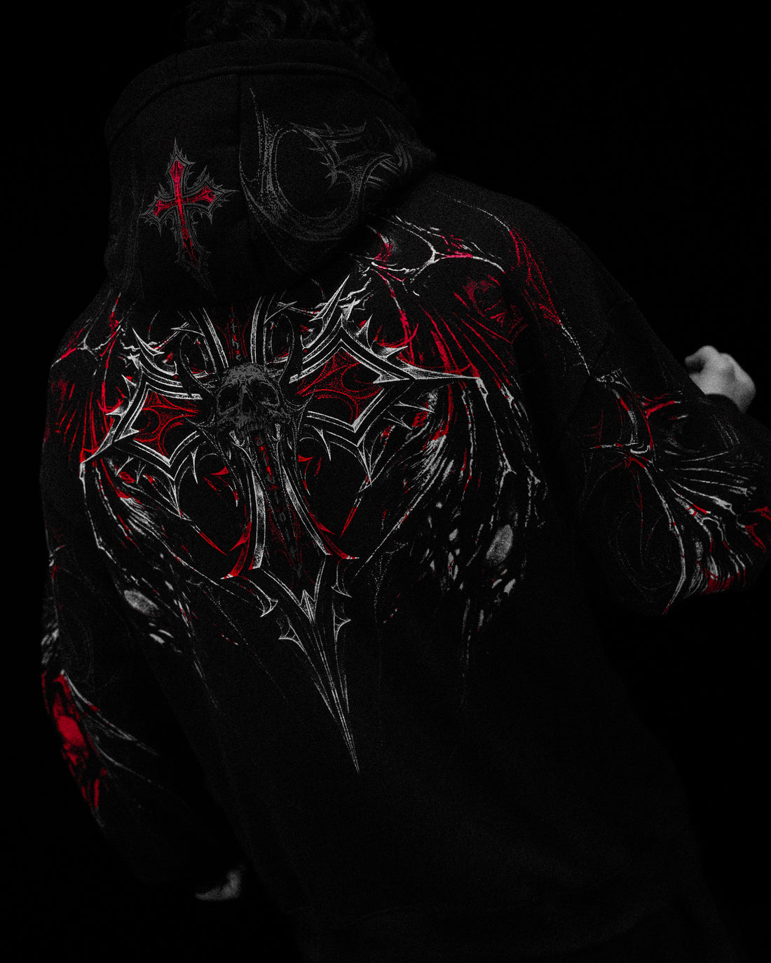 Nightfall Oversized Pullover Hoodie [NIGHTMARE]