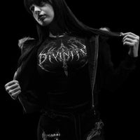 Cathedral Cropped Faux Jacket [VOID BLACK]