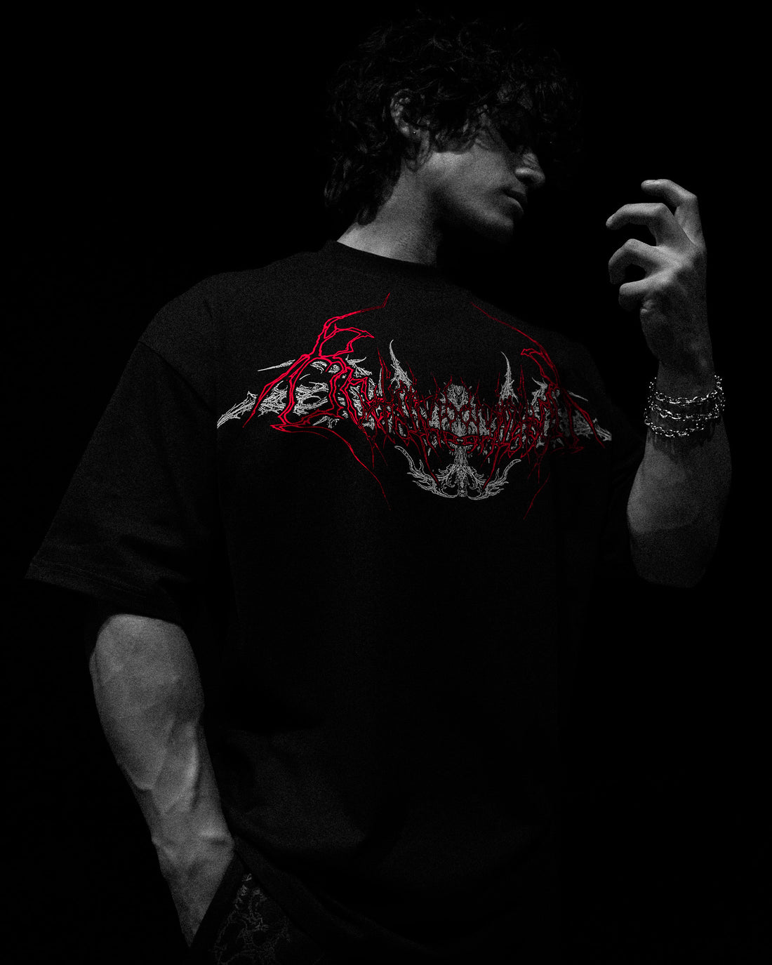 Bloodraven Oversized T-shirt [HEAVENLY RED]