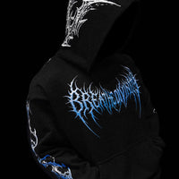 Dragon Blade Oversized pullover hoodie [FROST]