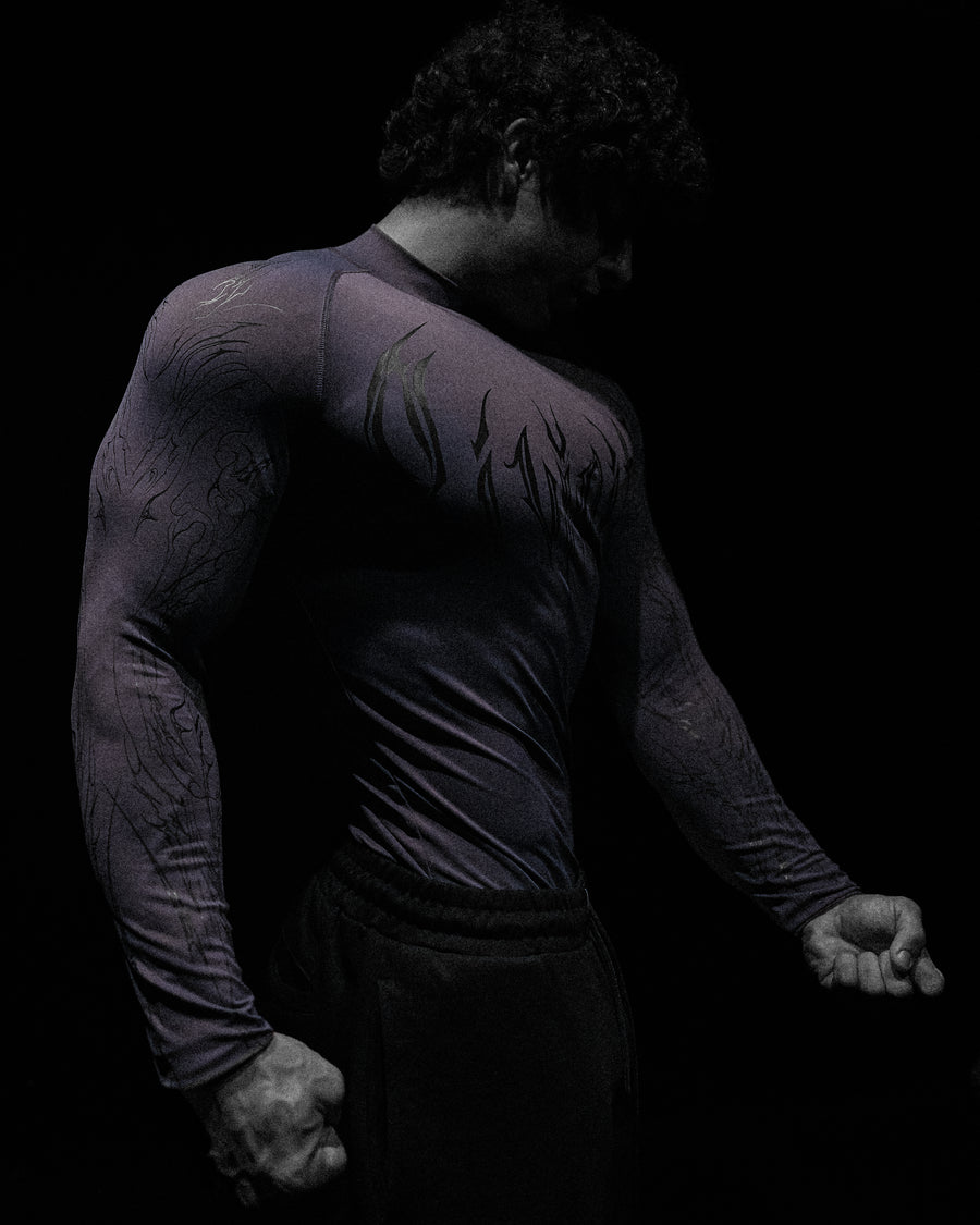 Void Tech™ Dragon Slayer longsleeve Compression [TWILIGHT PURPLE]