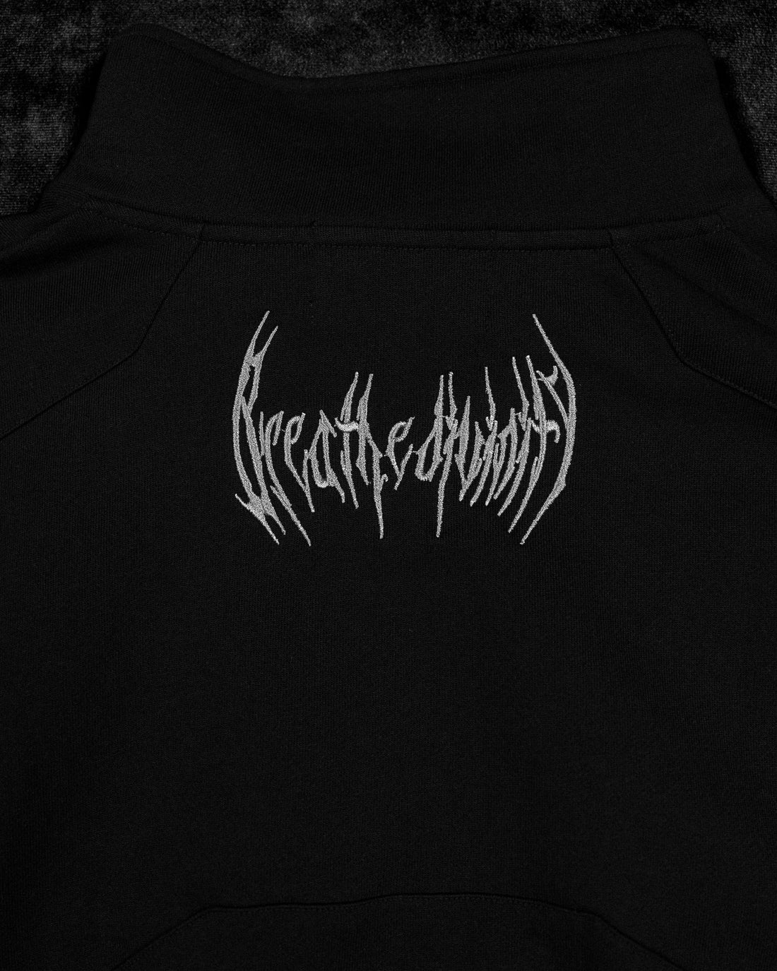 937 Embroidered Tactical Oversized Full-Zip Jacket [VOID BLACK]