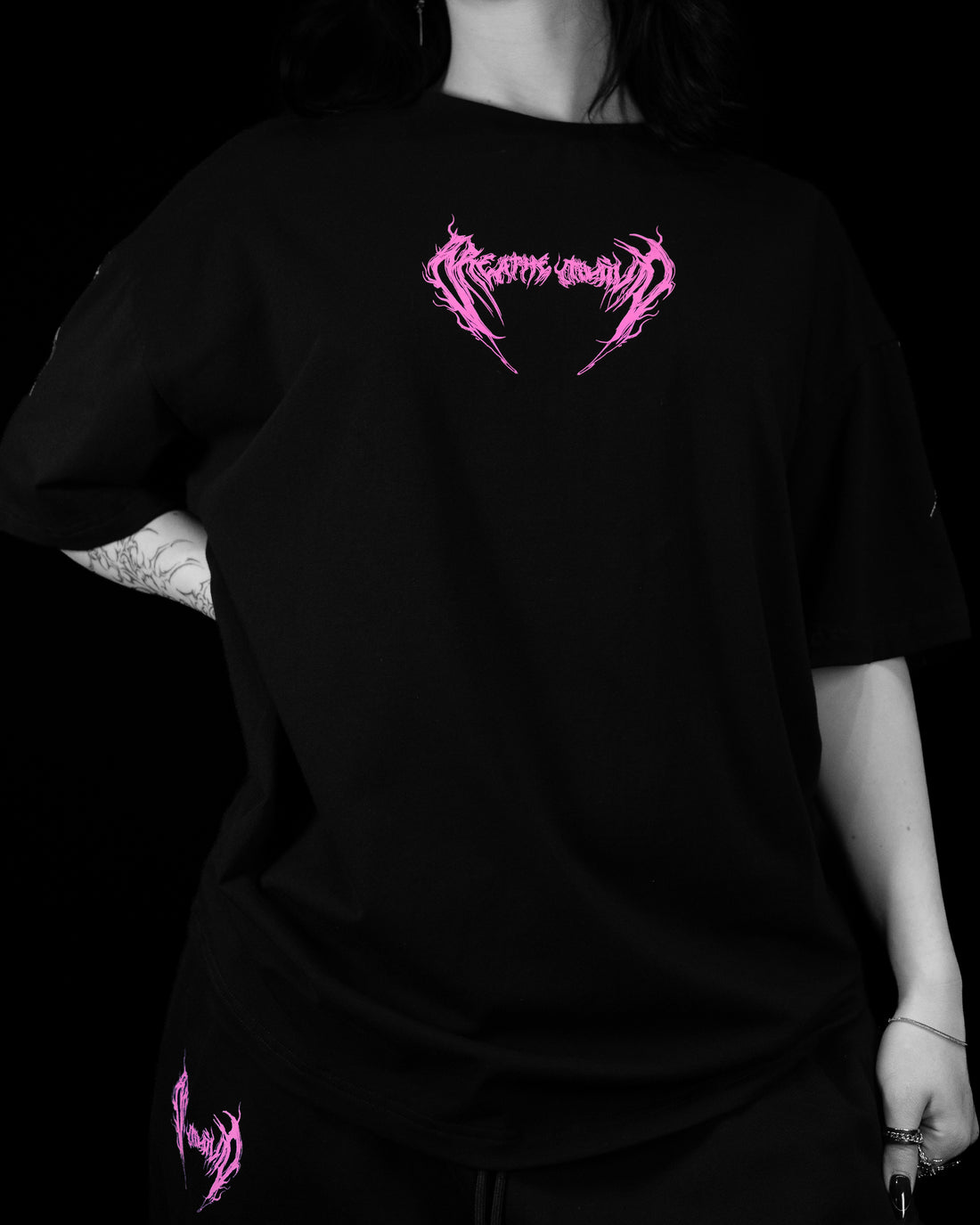 Women's Abyssal Oversized Lightweight Tee [BLOSSOM PINK]