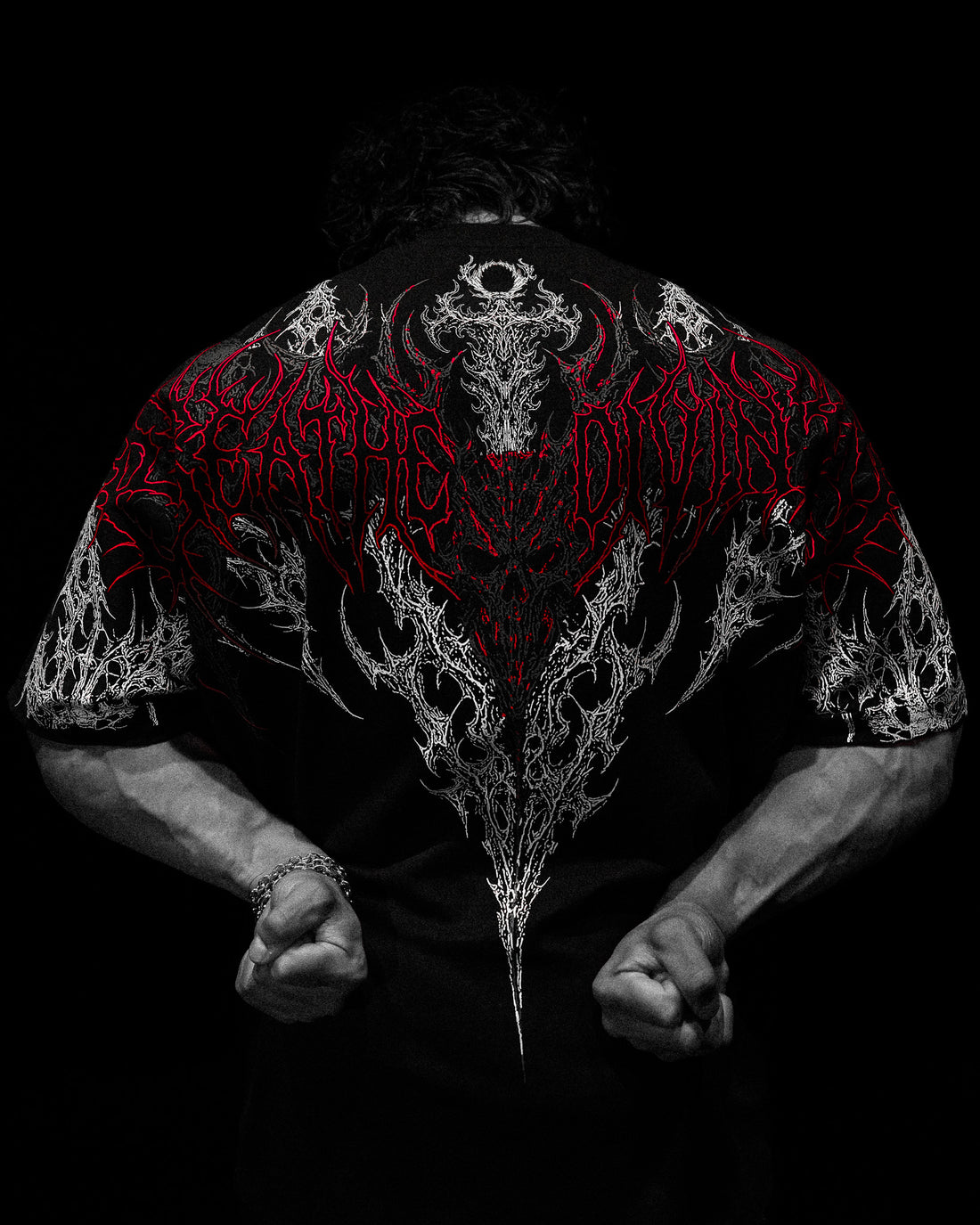 Bloodraven Oversized T-shirt [HEAVENLY RED]