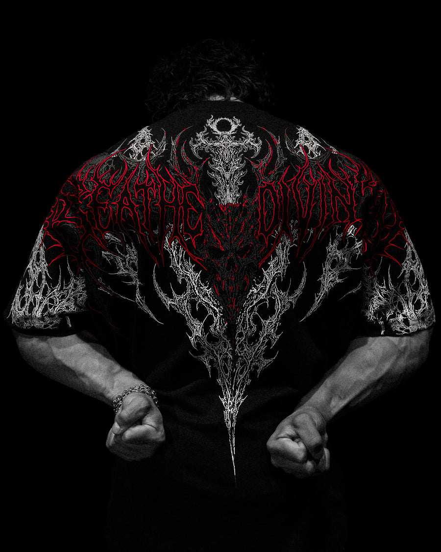 Bloodraven Oversized T-shirt [HEAVENLY RED]