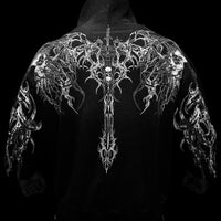 Deathblade Oversized pullover hoodie [SMOKE]