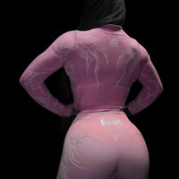 Women's Void Tech™ Moonveil Zip-up Compression jacket [STRAWBERRY]