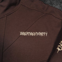 937 Embroidered Tactical Oversized Full-Zip Jacket [ROOT BEER]
