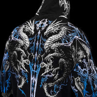 Dragon Blade Oversized pullover hoodie [FROST]