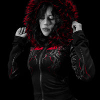 Infernal Faux Fur Lined Zip-Up [NIGHTMARE]