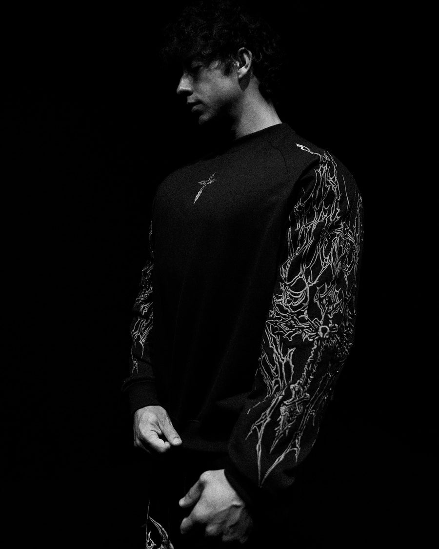 Archangel Oversized Premium Crewneck [MIDNIGHT]