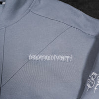 937 Embroidered Tactical Oversized Full-Zip Jacket [GUN METAL]