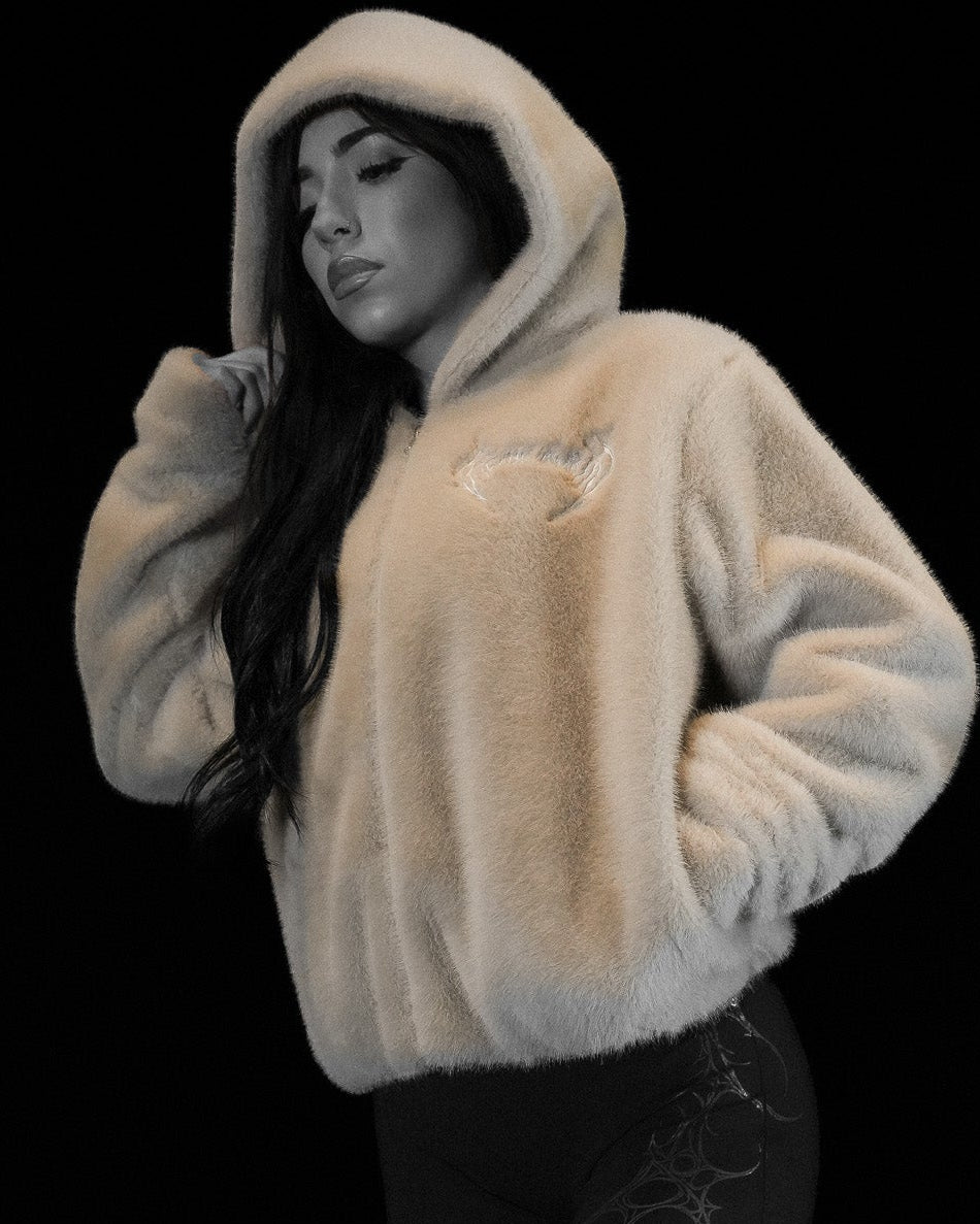 Women's Essential Fleece Jacket [CREAM]
