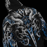 Dragon Blade Oversized pullover hoodie [FROST]