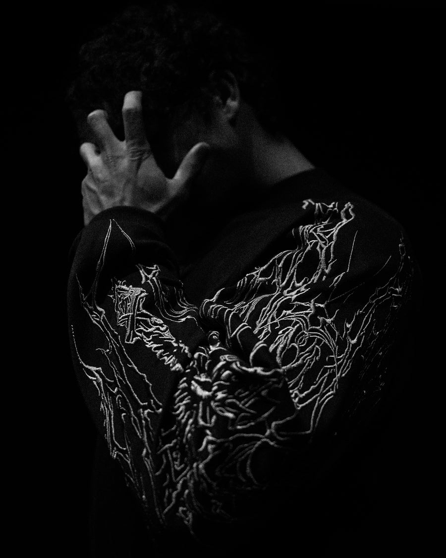 Archangel Oversized Premium Crewneck [MIDNIGHT]