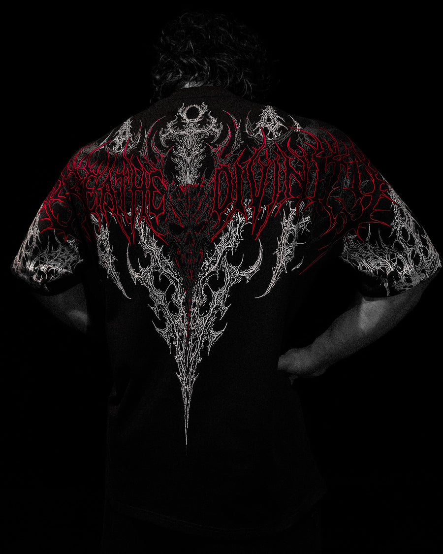 Bloodraven Oversized T-shirt [HEAVENLY RED]