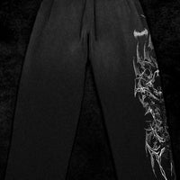 Banana Shape Deathkeeper Uncuffed sweatpants [SMOKE]