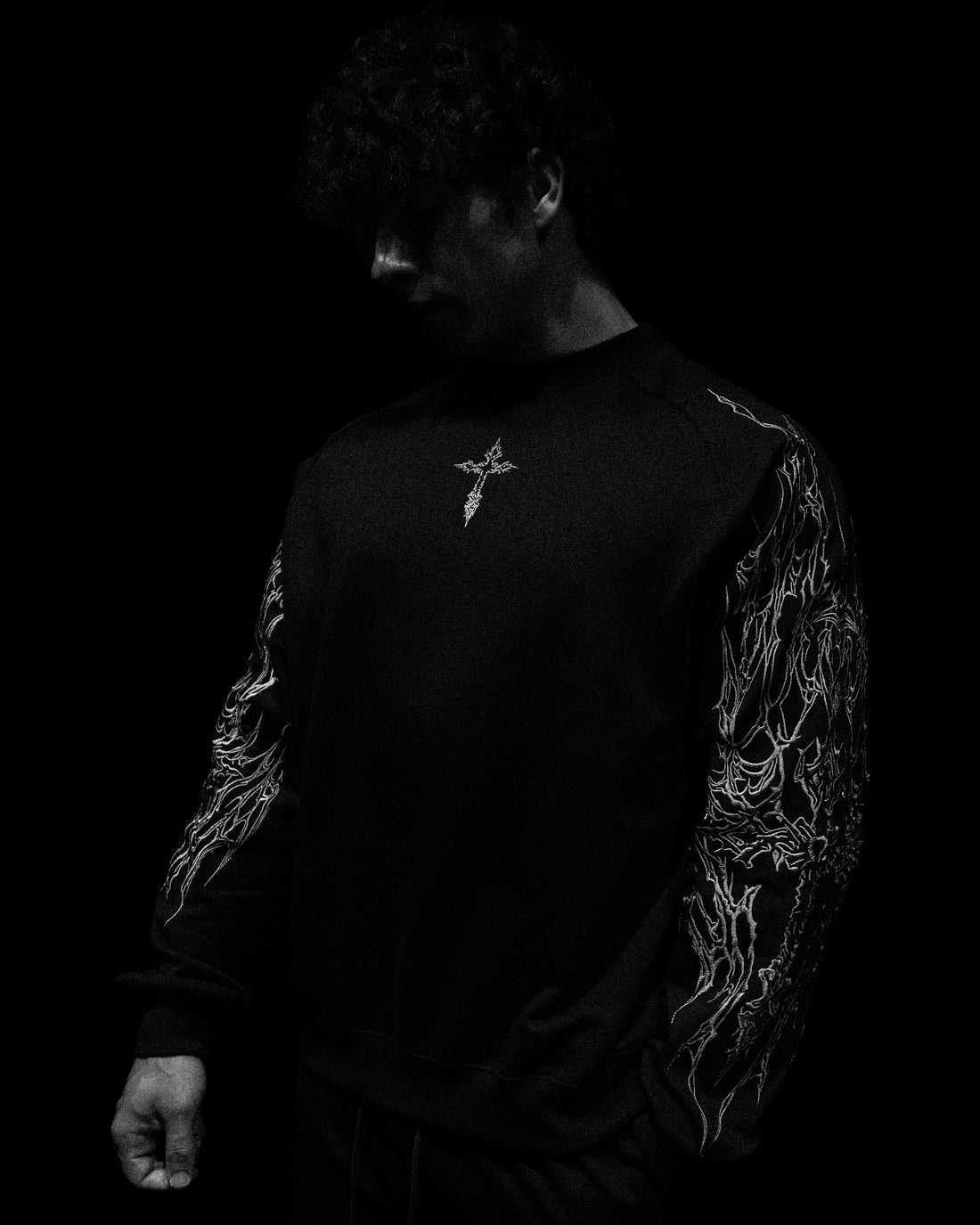 Archangel Oversized Premium Crewneck [MIDNIGHT]