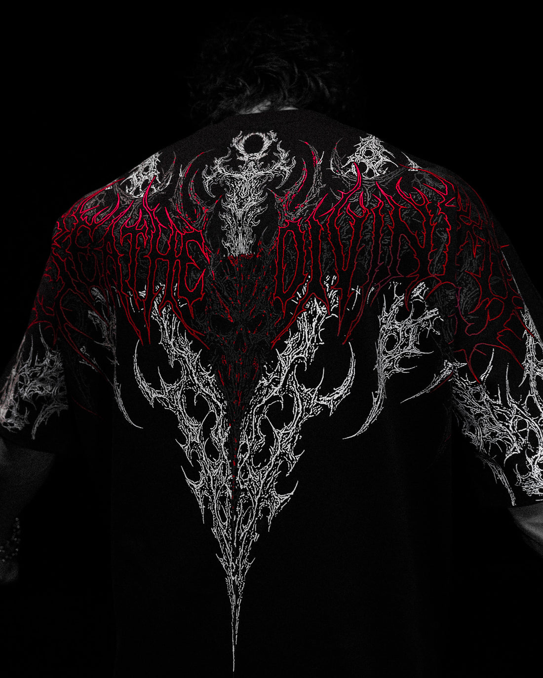 Bloodraven Oversized T-shirt [HEAVENLY RED]