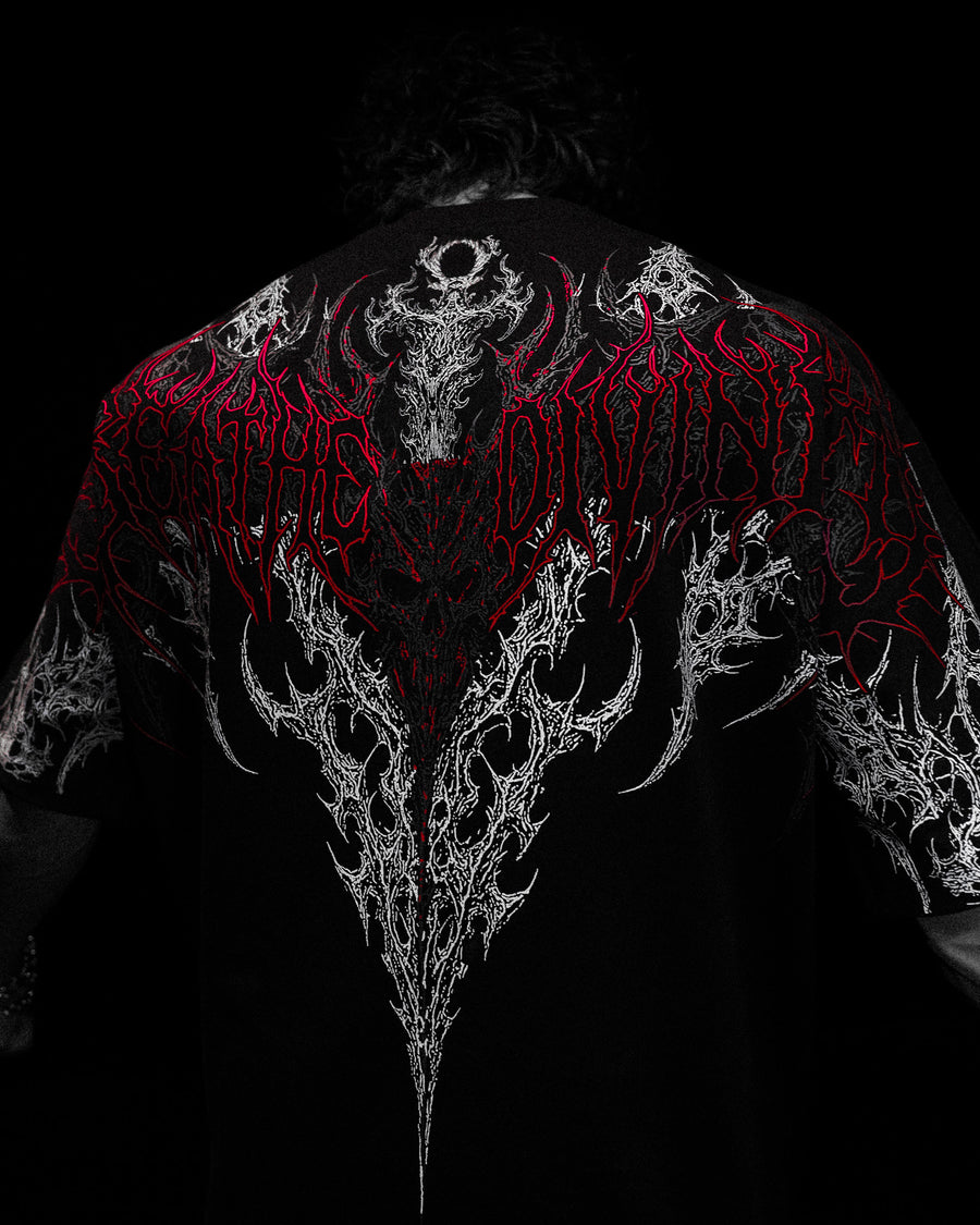 Bloodraven Oversized T-shirt [HEAVENLY RED]