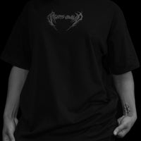 Women's Abyssal Oversized Lightweight Tee [DARKNESS]