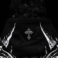Dragon Blade Oversized Pullover Hoodie [HOLLOW PURPLE]