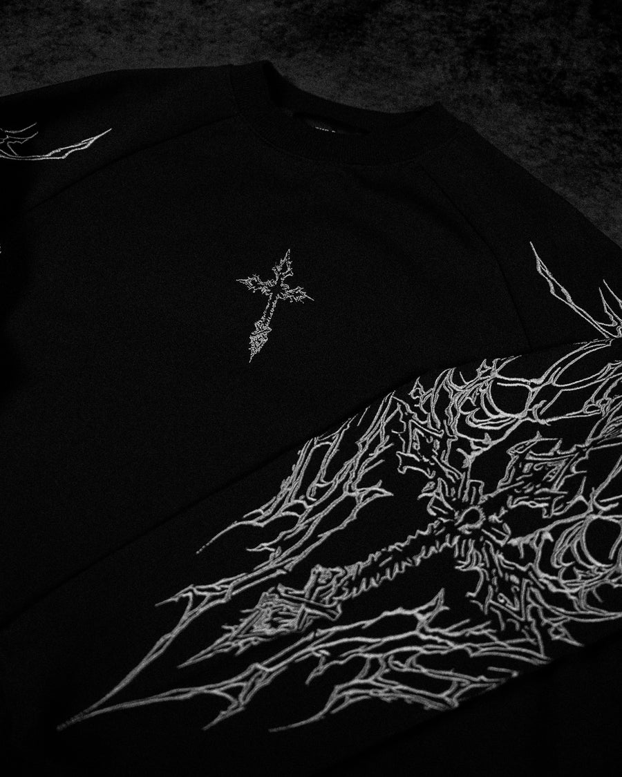 Archangel Oversized Premium Crewneck [MIDNIGHT]