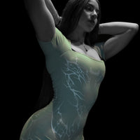 Women's Void Tech™ Cursemark Bodysuit [MATCHA]