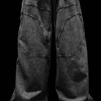 Deconstructed Oversized Cut & Sew Panel Sweatpants [VINTAGE]