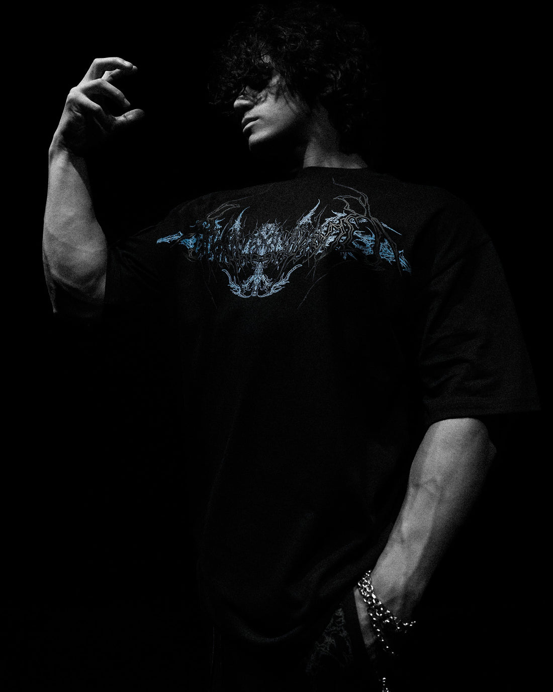 Bloodraven Oversized T-shirt [ABYSSAL BLUE]