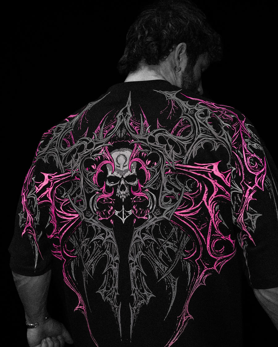 Deathwing Oversized T-shirt [BLOSSOM PINK]