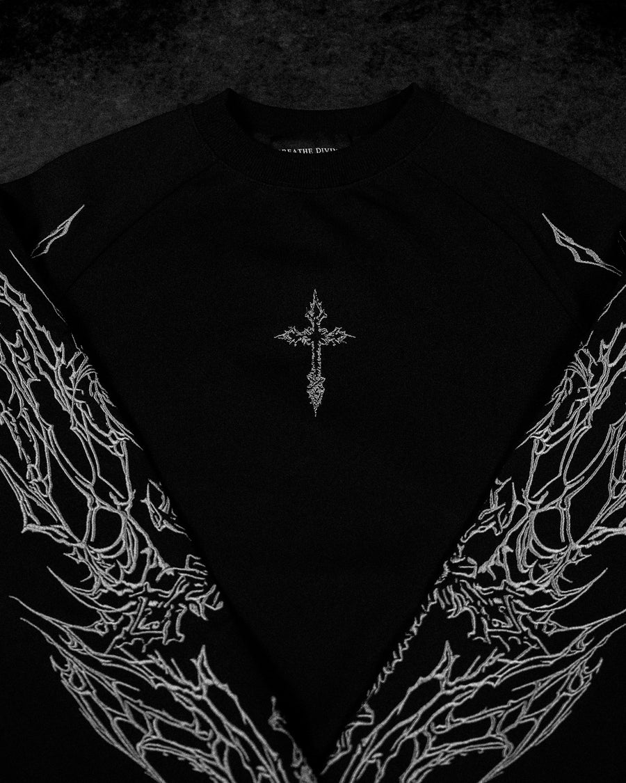 Archangel Oversized Premium Crewneck [MIDNIGHT]