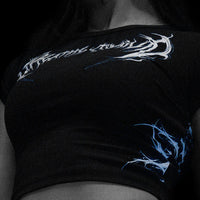 Womens Voltage Cropped Baby Tee [STARLIGHT]