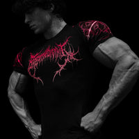 Void Tech™ Fallen Knight Short Sleeve Compression [RUBY]