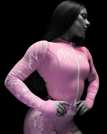 Women's Void Tech™ Cathedral Zip-up Compression Jacket [PINK] COMING SOON