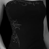 Women's Celestia Full Length Tube Top [DARKNESS]