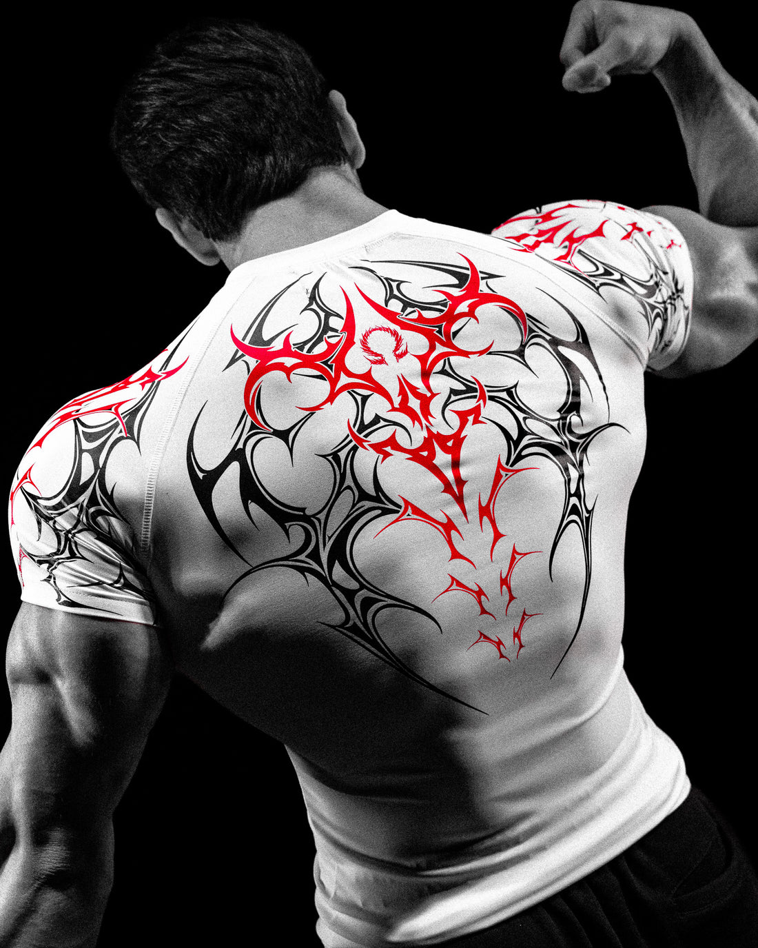 Void Tech™ Phantom X Short Sleeve Compression [HEAVENLY RED]