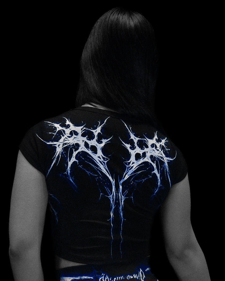 Womens Voltage Cropped Baby Tee [STARLIGHT]