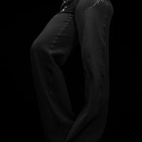 Women's Faerie Flared Leggings [OBSIDIAN]