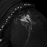 Women's Faerie Flared Leggings [OBSIDIAN]